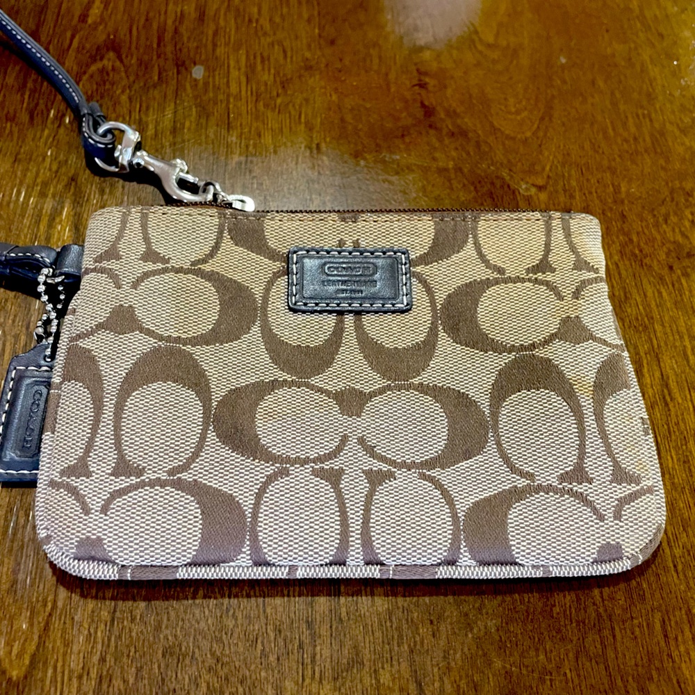 Coach wristlet